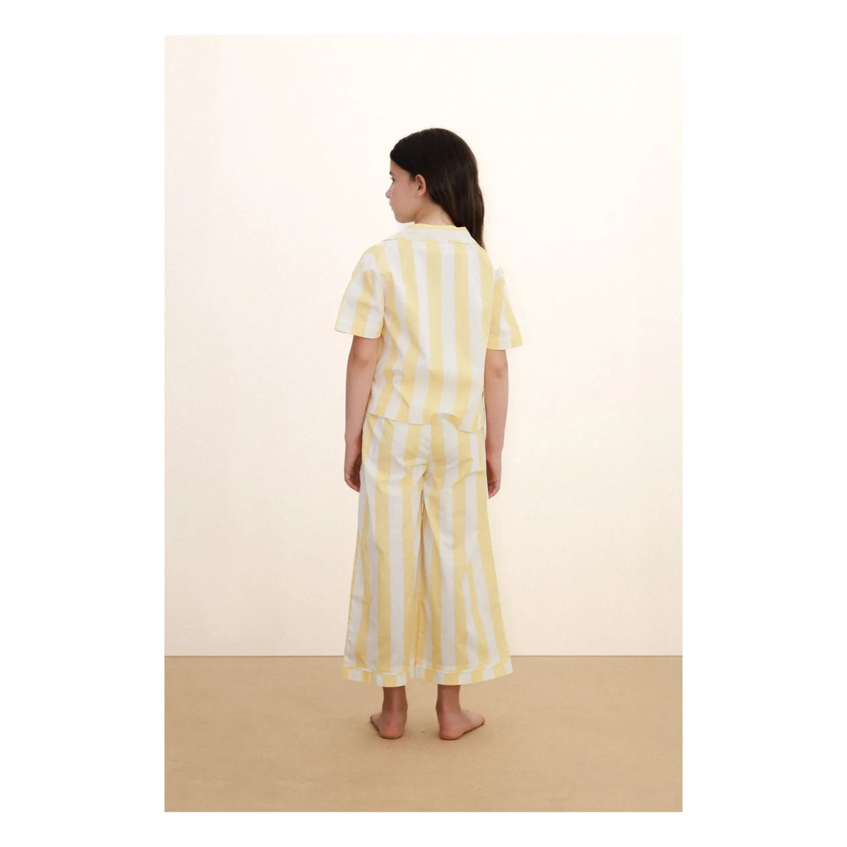 Tinycottons - Striped Shirt & Pants Set | Yellow