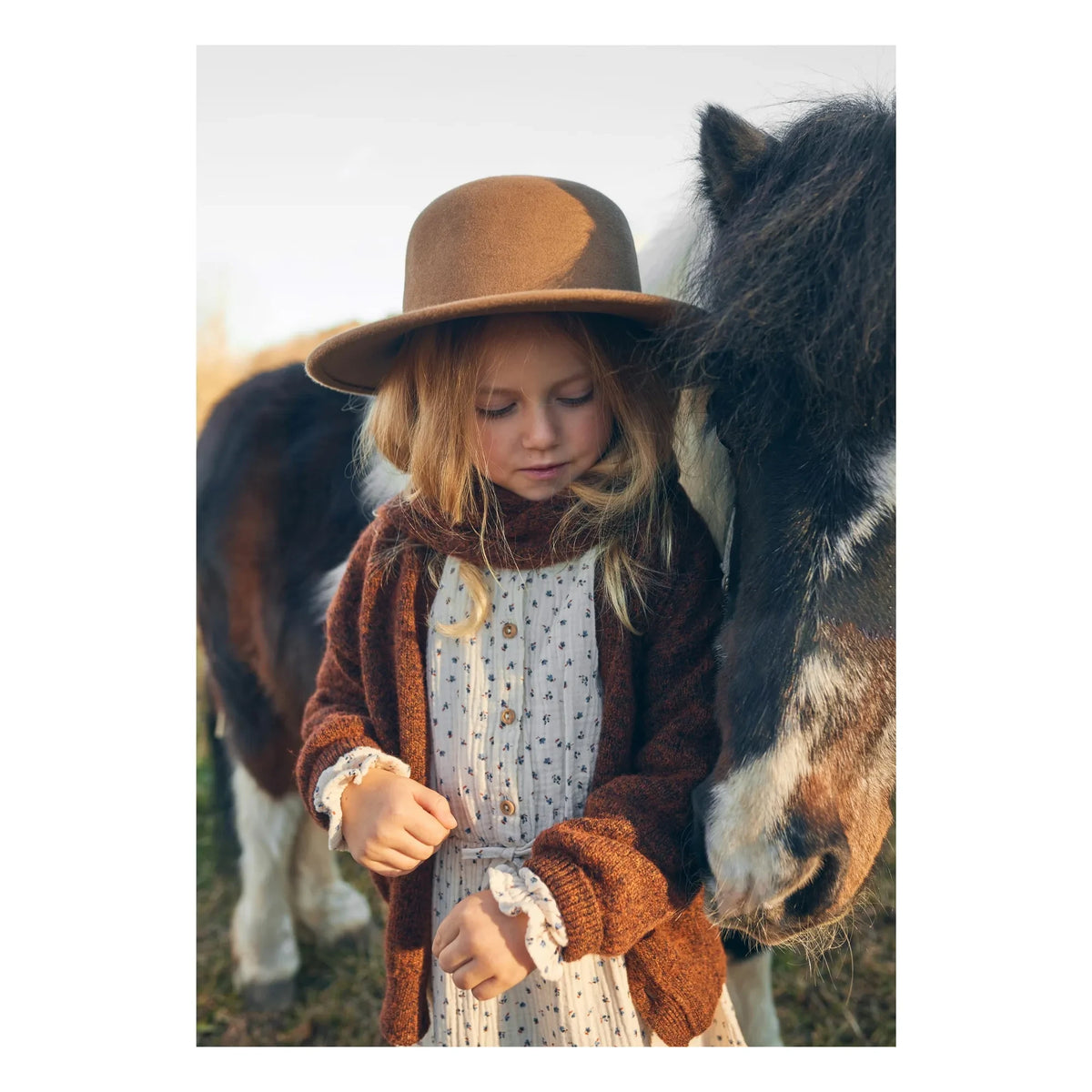 Búho - Recycled Fiber Scarf | Brown