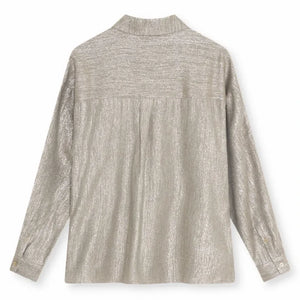 the new society - Iris shirt | Silver