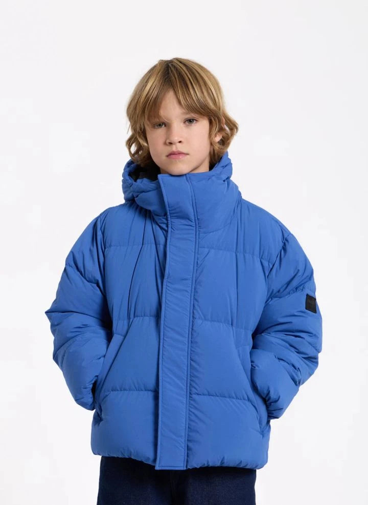 Finger in the nose - Snowfall Puffer Jacket | Royal Blue