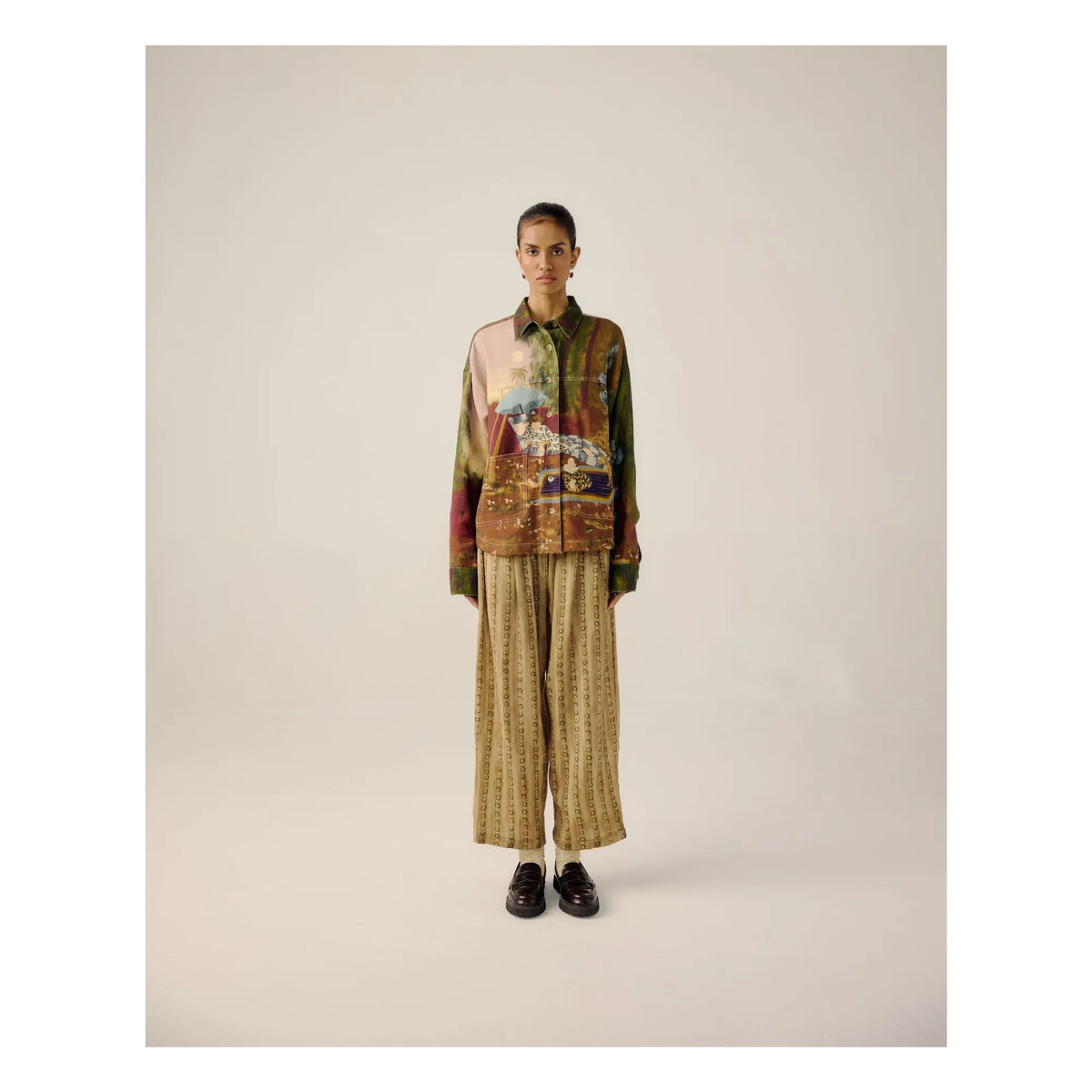 CORD - Ava Lakeside Wool Jacket | Burgundy