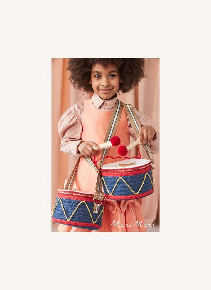Meri Meri - Woven paper drum and wooden chopstick camouflage