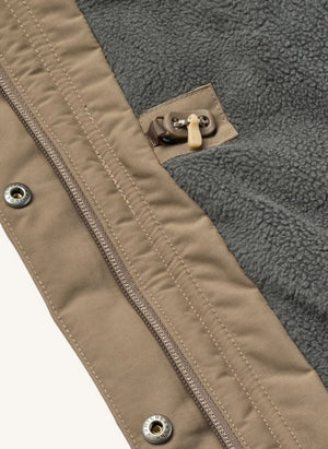 Wheat - Mathilde Parka Made from Recycled Fibers | Beige