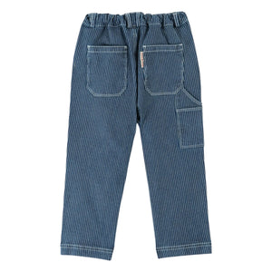 Emile et Ida - Blue Striped Linen | Blue