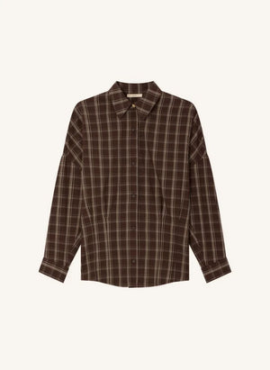 Sessùn - Booklyn Cotton Shirt | Mocha