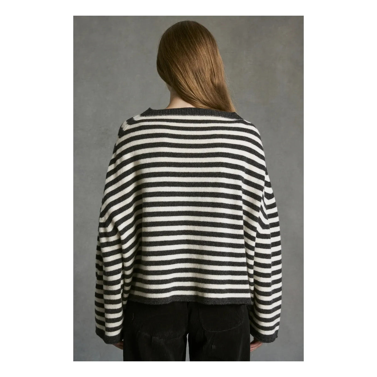 Hod - Vanessa Striped Sweater | Cream