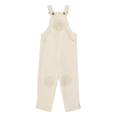 Zimmermann - Organic Cotton Embroidered Overalls | Ecru