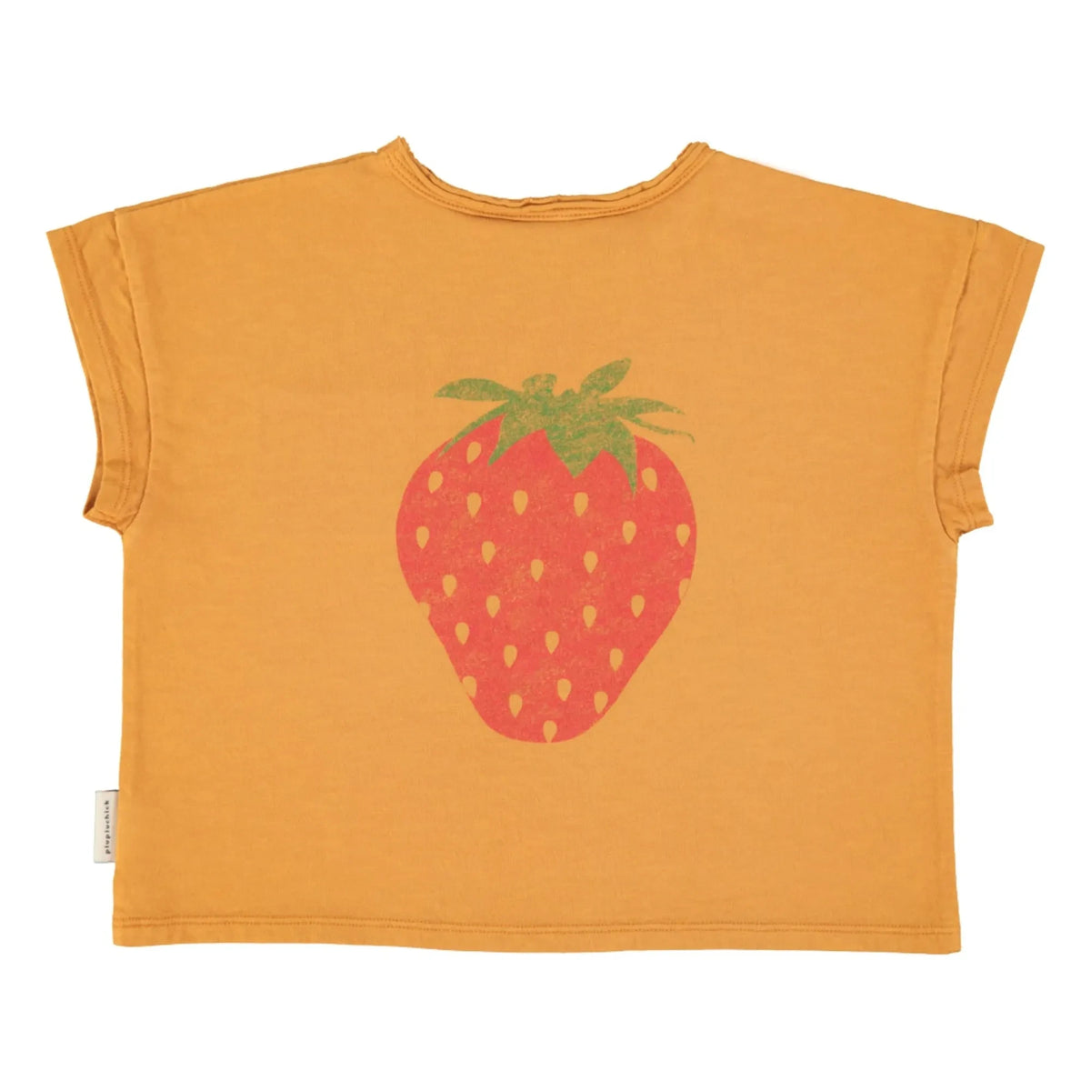 Piupiuchick - Strawberry T-Shirt | Camel