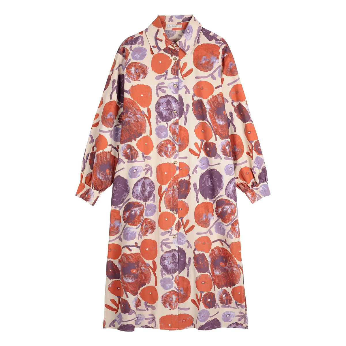 Bobo Choses - Dahlia organic cotton dress - Women's collection | Ecru