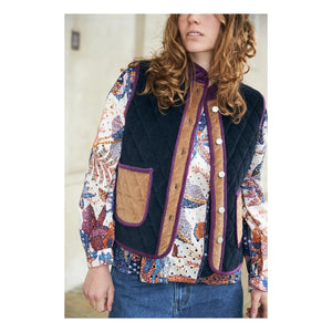 Lollys Laundry - Cairo Cotton Jacket | Plum