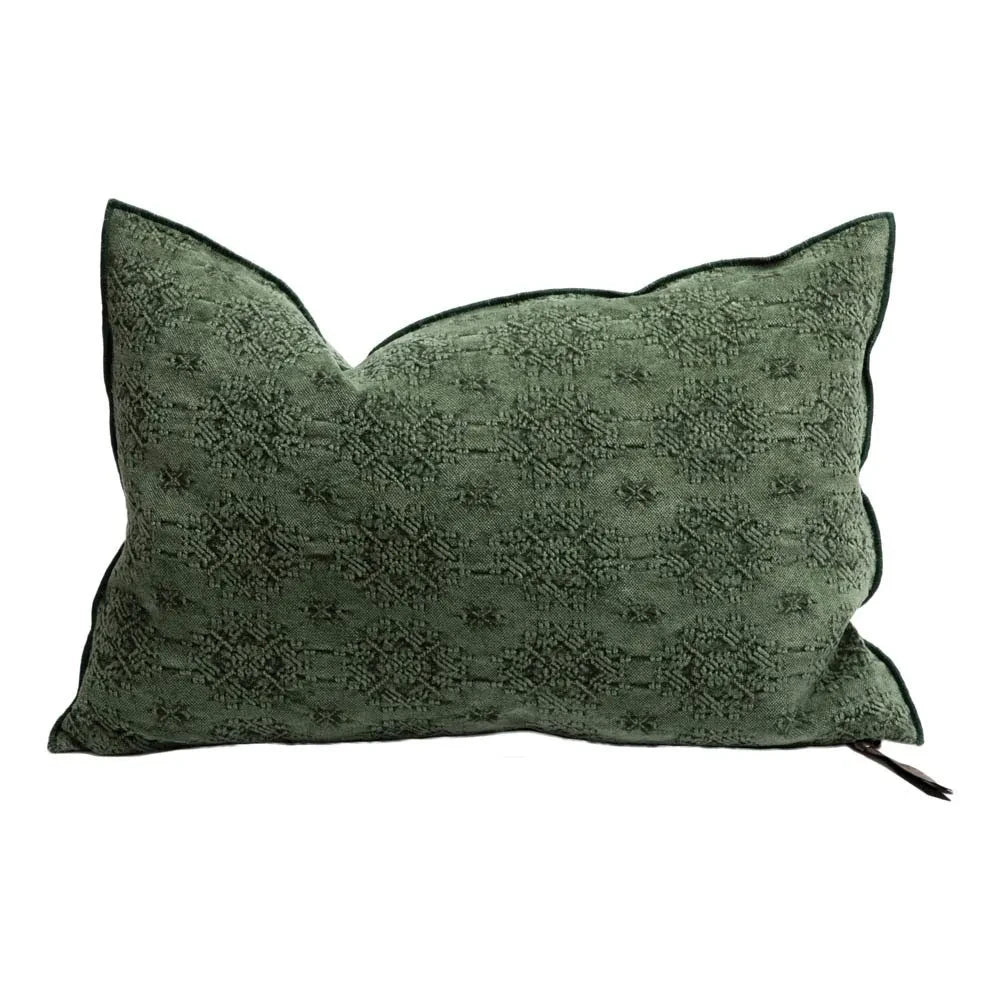 Maison de Vacances - Kilim Jacquard Vice Versa Pillow | Avocat