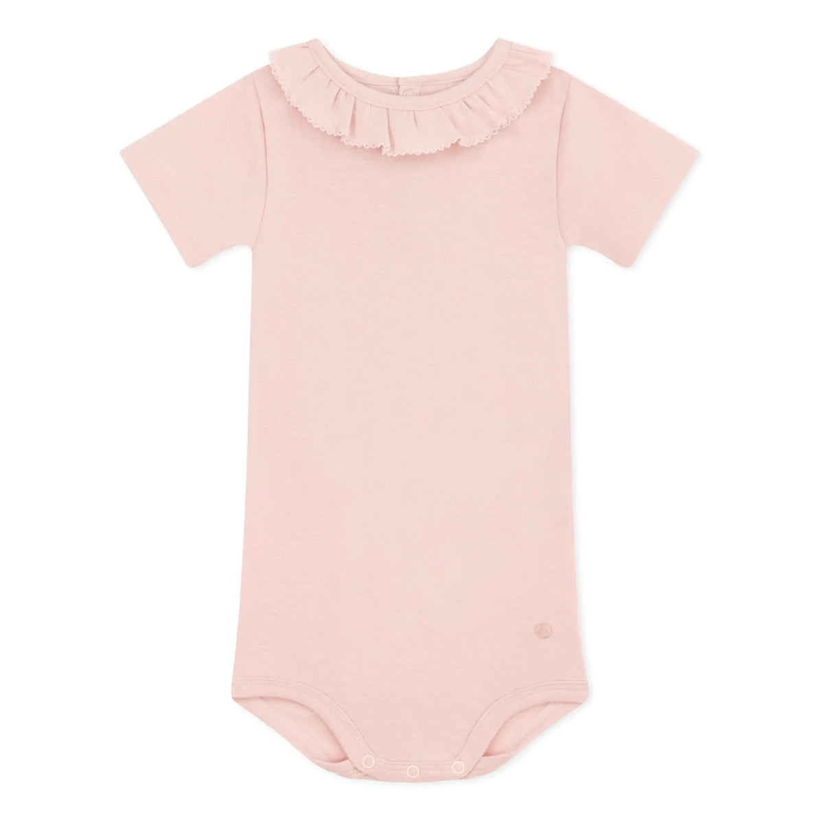 Petit Bateau - Body Maggie Ruffled | Pink