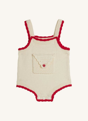 Stella McCartney Kids - Mesh Jumpsuit | Ivory