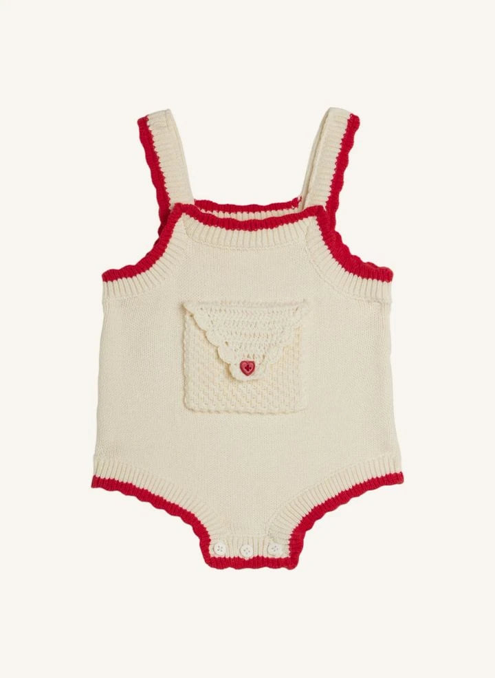 Stella McCartney Kids - Mesh Jumpsuit | Ivory