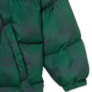 Tinycottons - Tartan Puffer Jacket | Green