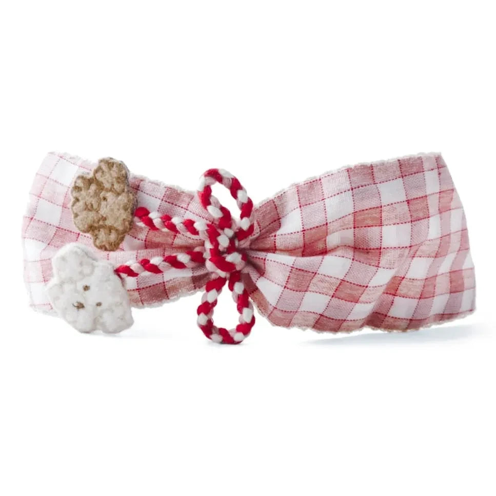 Gingersnaps - Malta Check Bandeau | Red