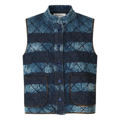 Lollys Laundry - Cairo Sleeveless Quilted Vest | Blue