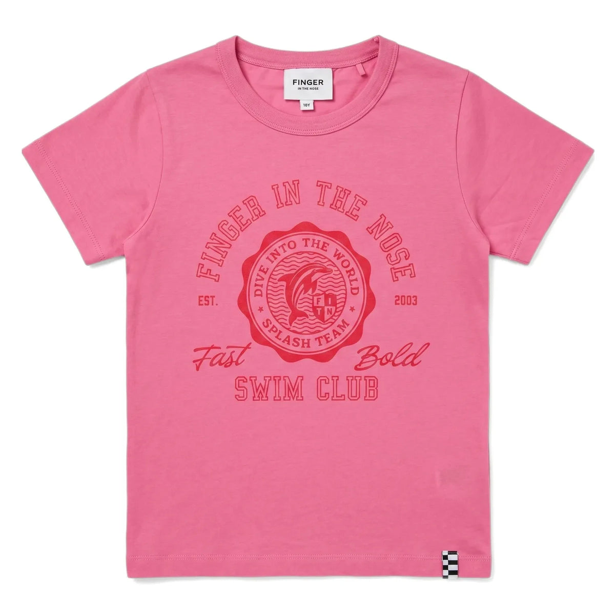 Finger in the nose - Enid T-shirt | Raspberry Red