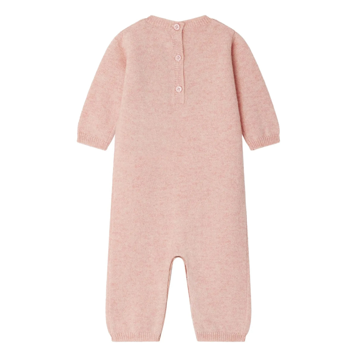 Bonpoint - Tilouana Cashmere Jumpsuit | Dusty Pink