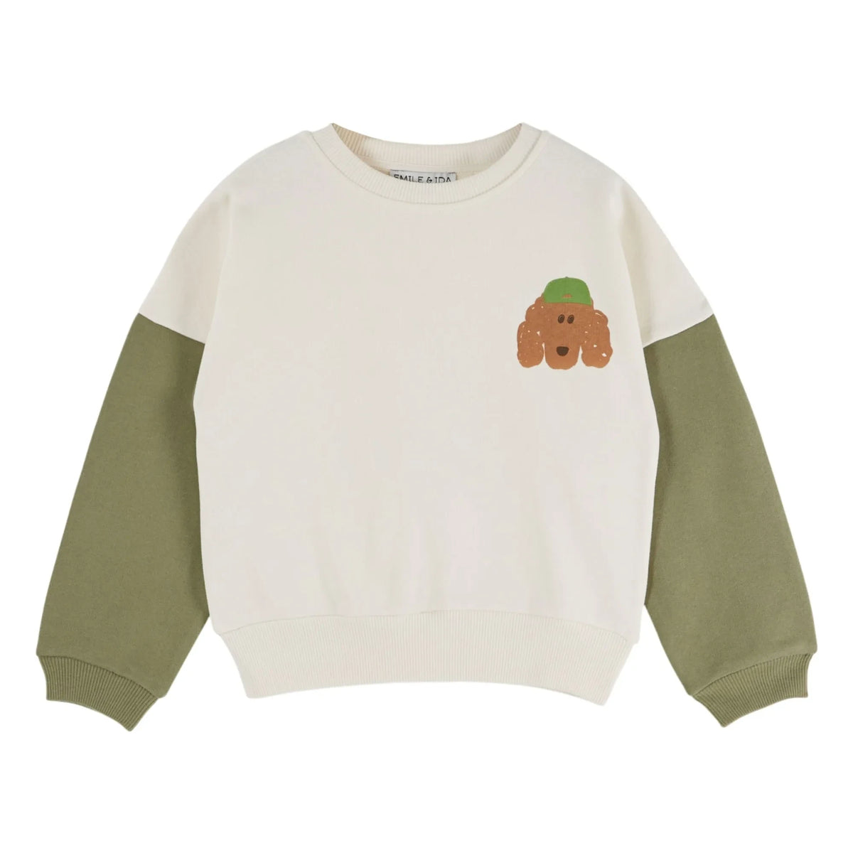 Emile et Ida - Sweat Dog Organic Cotton | Ecru