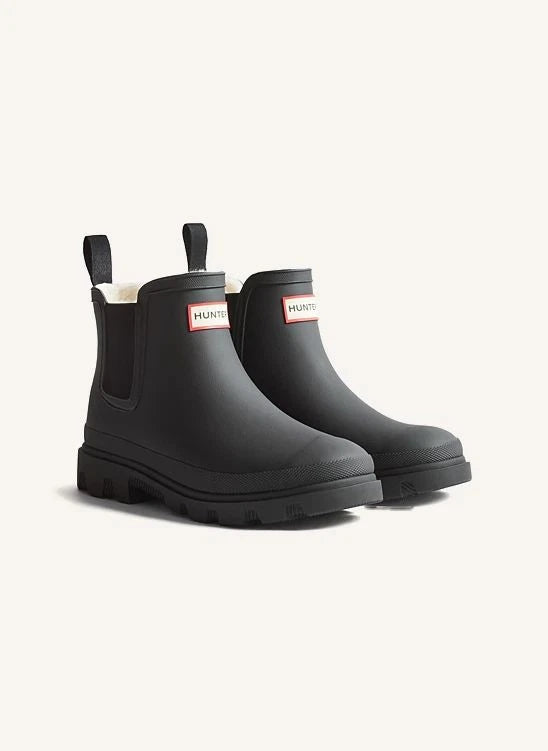 Hunter - Downpour Chelsea Short Boots | Black