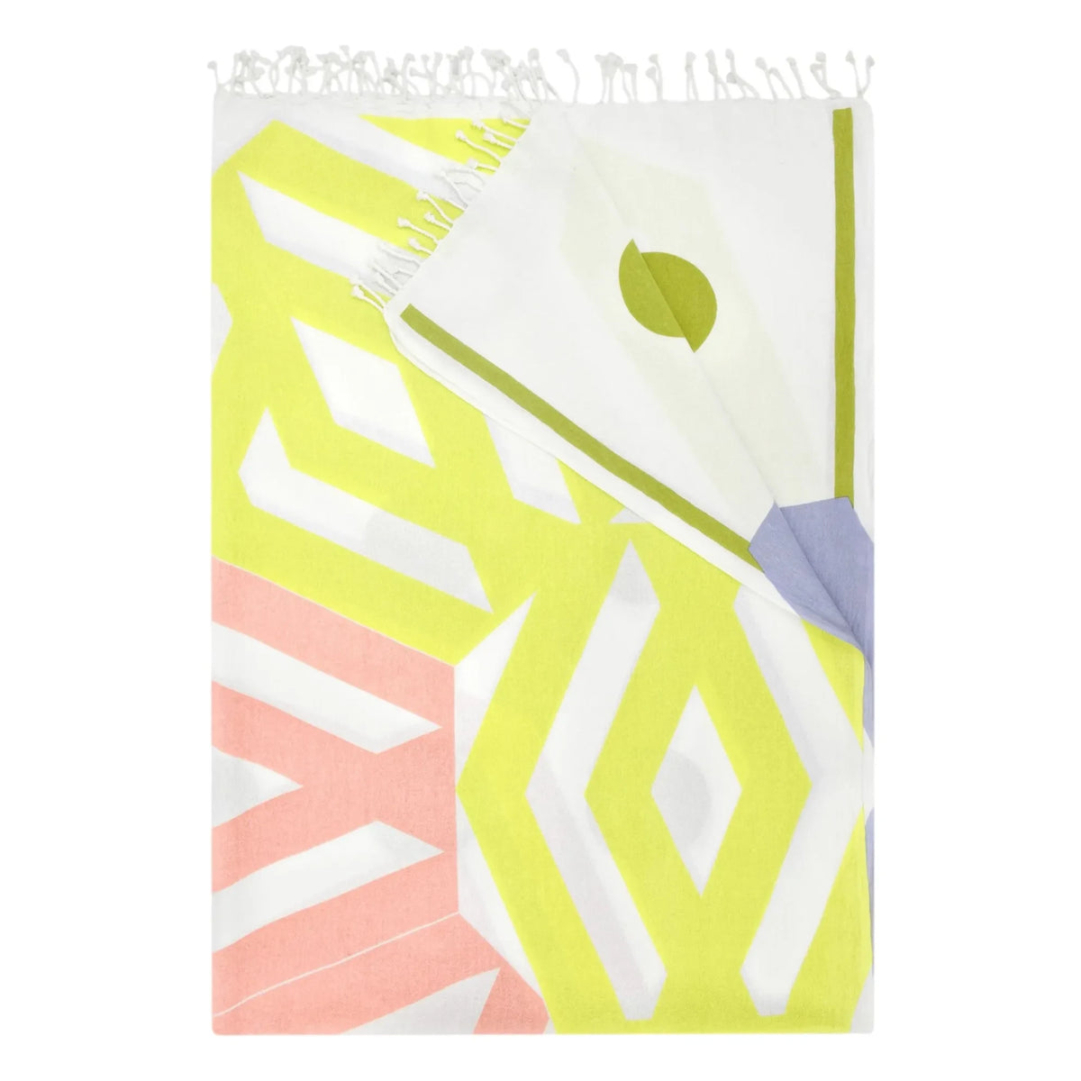 Mapoésie - Bloom Beach Towel | Purple