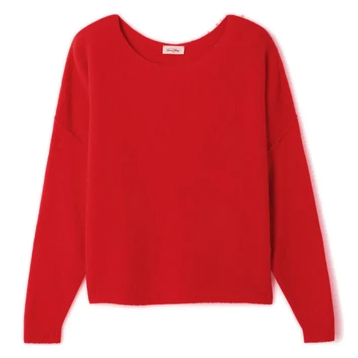 American Vintage - Damsville Wool Sweater | Red