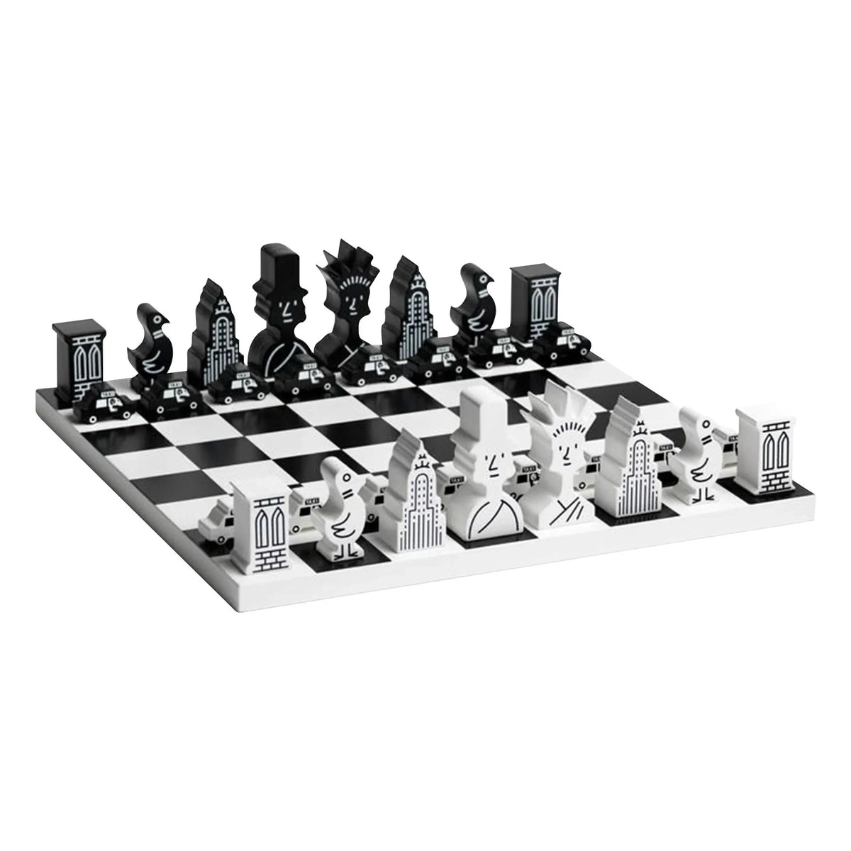 PrintWorks - Chess Set - The New Yorker x PrintWorks