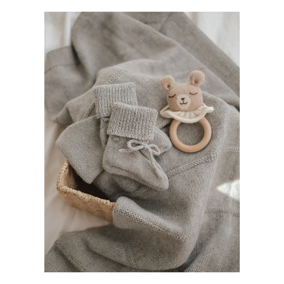 Main Sauvage - Teddy Tooth-Cleaning Ring | Sand
