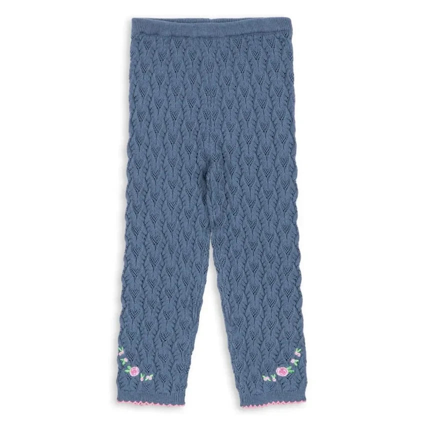 Konges Sløjd - Rosier Knit Pants | Blue