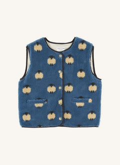 Emile et Ida - Etincelle Moutons Jacket | Blue