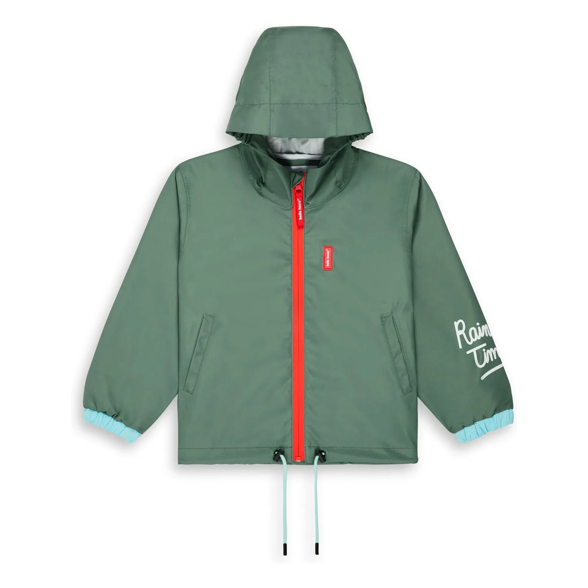 Hello Hossy - Waterproof Jacket | Green