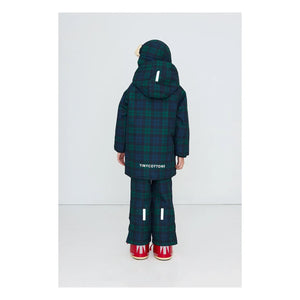 Tinycottons - Checked Ski Jacket | Green