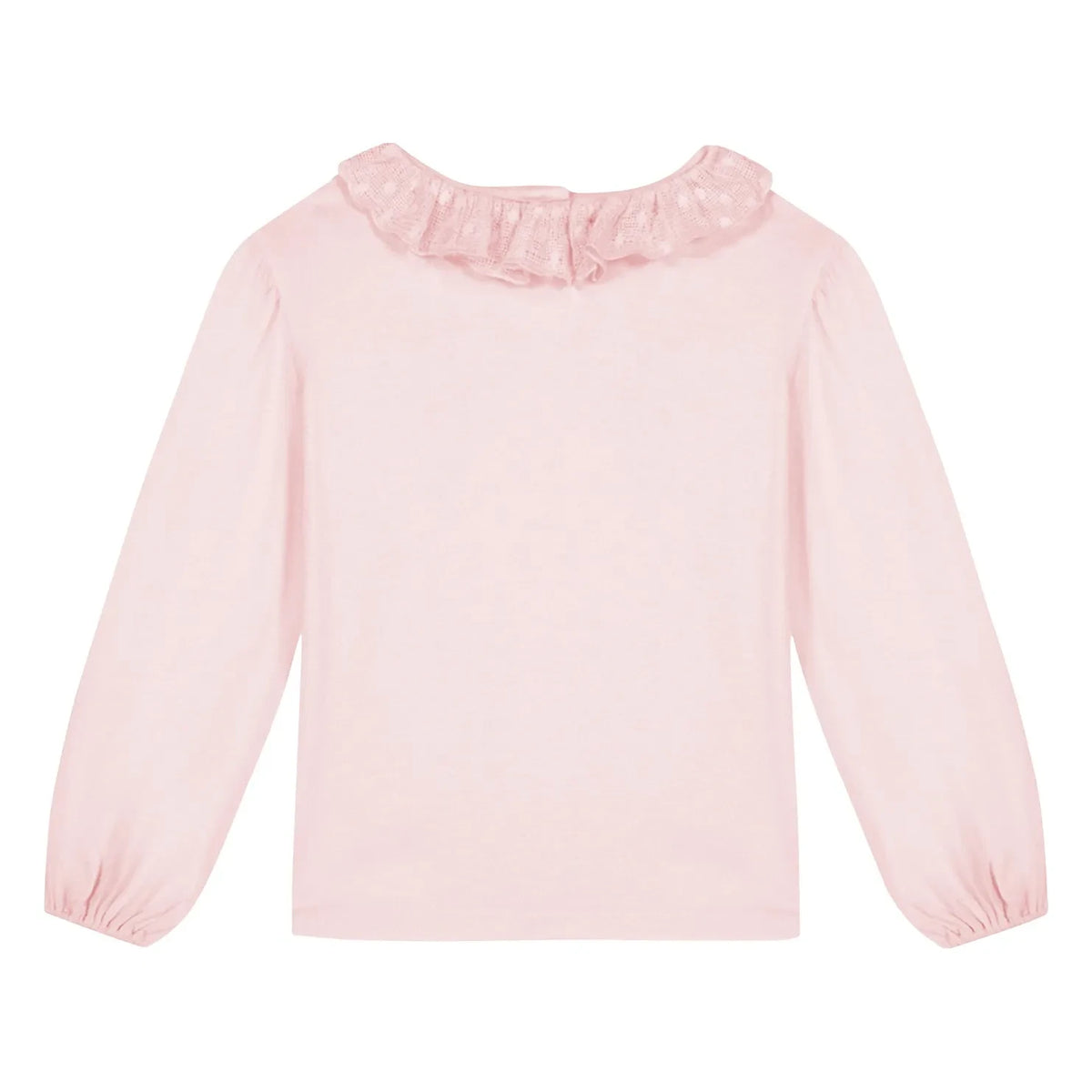 Bonton - Piris ruffled-collar T-shirt | Pink
