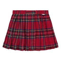 Molo - Breeta Checked Skirt | Red
