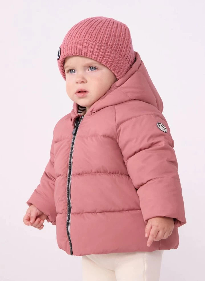 Petit Bateau - Plain Baby Down Jacket | Pink