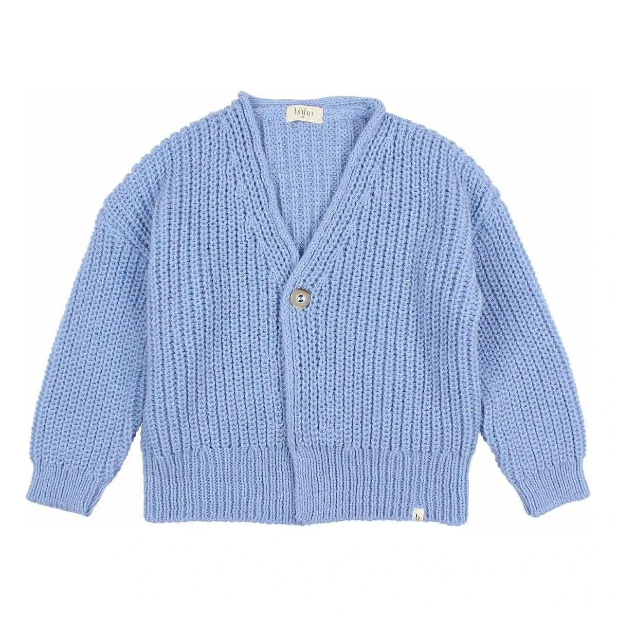 Búho - Wool Alpaca Cardigan | Blue