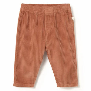 Cozmo - Miki Velvet Organic Cotton Trousers | Coral