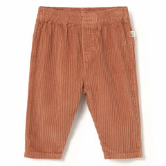 Cozmo - Miki Velvet Organic Cotton Trousers | Coral