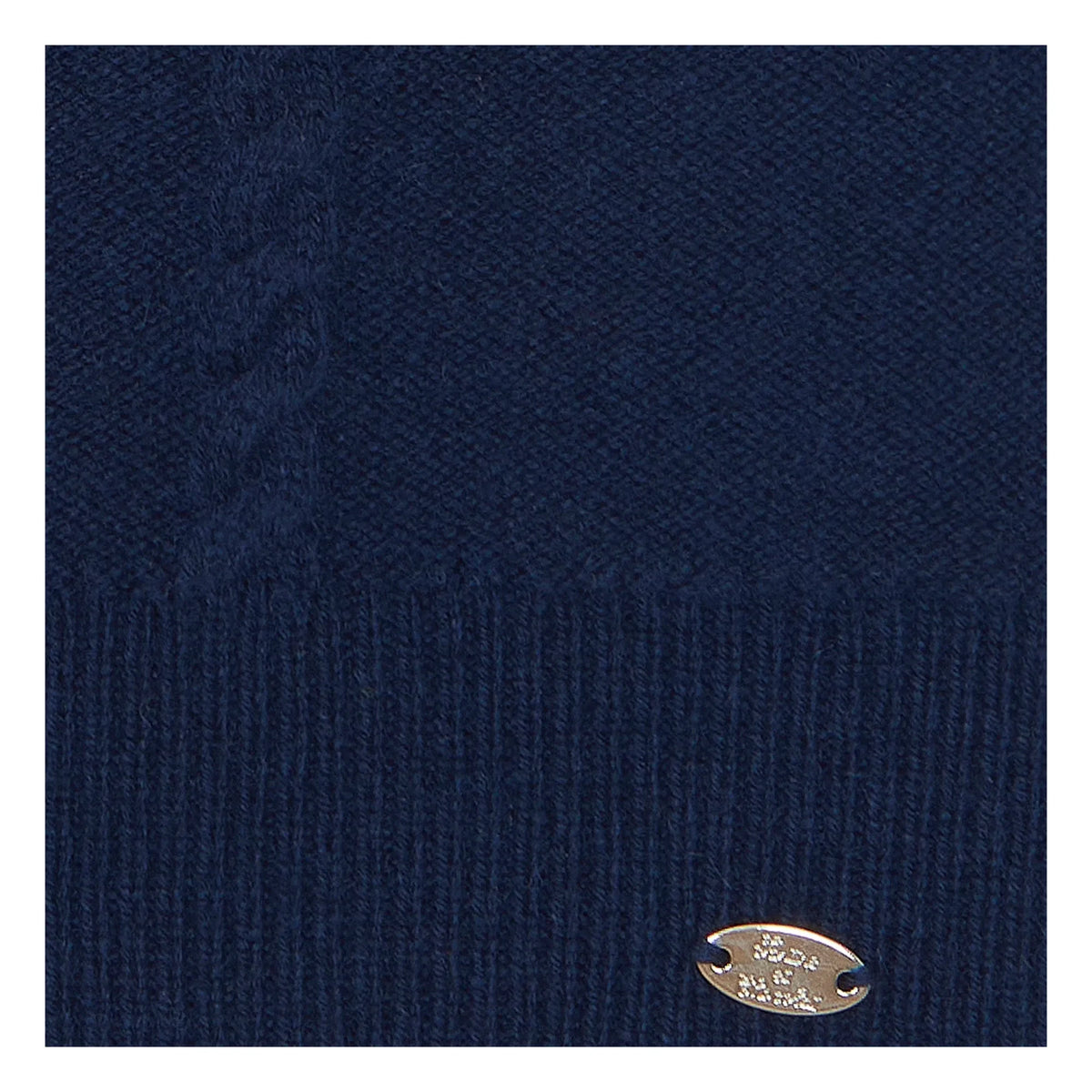 Tartine et Chocolat - Ruffled Sleeveless Sweater | Navy