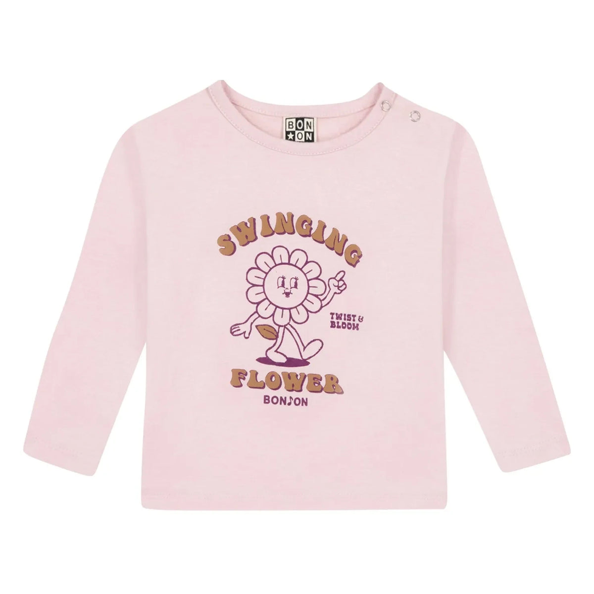 Bonton - Cab Swinging T-Shirt | Light Pink
