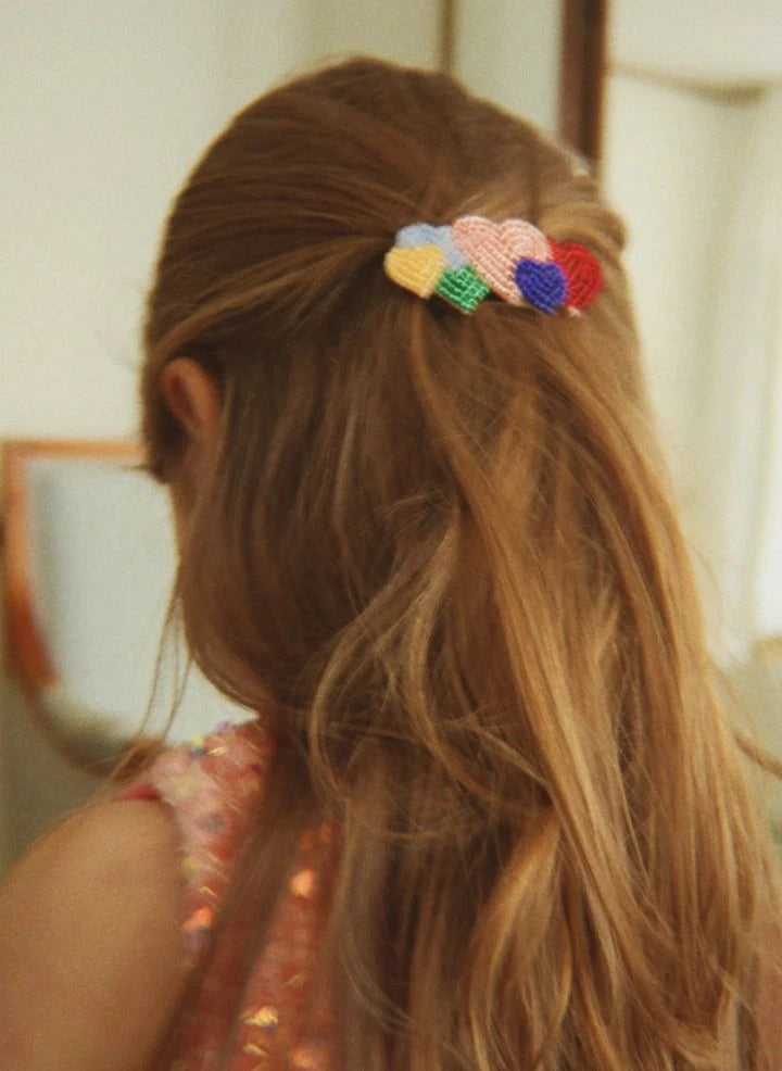 Konges Sløjd - Heart Hair Clip | Red
