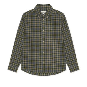 Les Deux - Checked Shirt | Navy