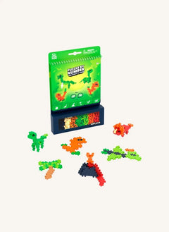 Plus-Plus - Dinosaurs Creative Construction Set - 125 Pieces | Green