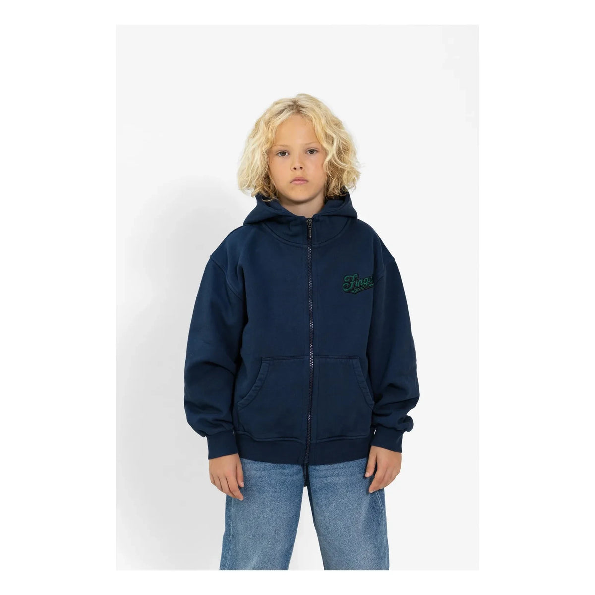 Finger in the nose - Harlan Organic Cotton Sweatshirt | Navy