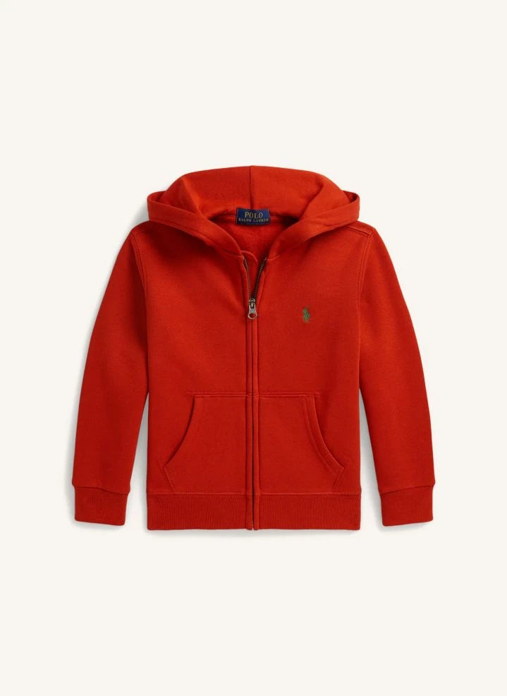 Ralph Lauren - Logo zip-up sweatshirt | Orange