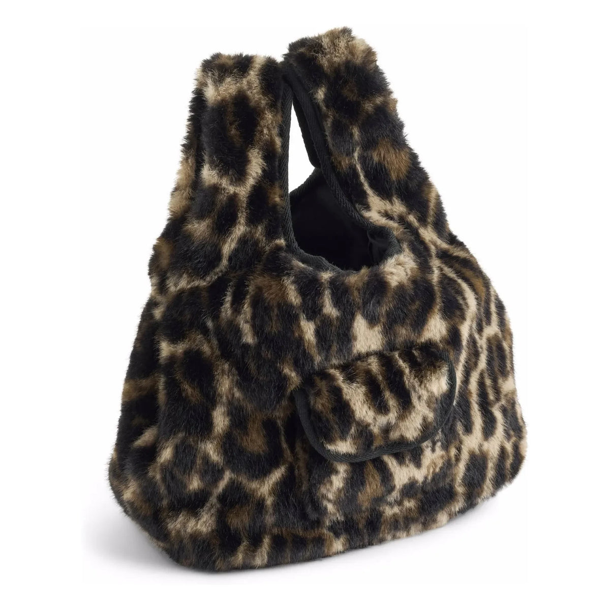 Molo - Jolie Leopard Fur Bag from Recycled Fibers | Brown