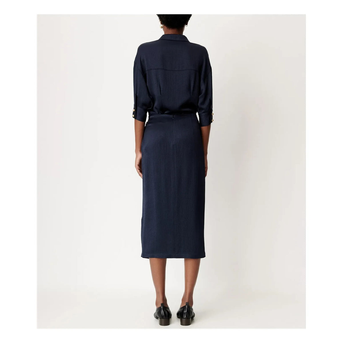Sessùn - Darcy blouse | Navy