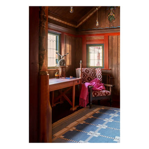 Layered - Röllakan Ruth Wool Rug | Blue