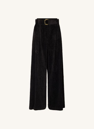 Sessùn - Rivel Cotton Trousers | Black